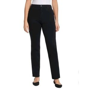 Gloria Vanderbilt Women's Amanda Stretch Denim Jean, Black‎ 8x31 - NWT